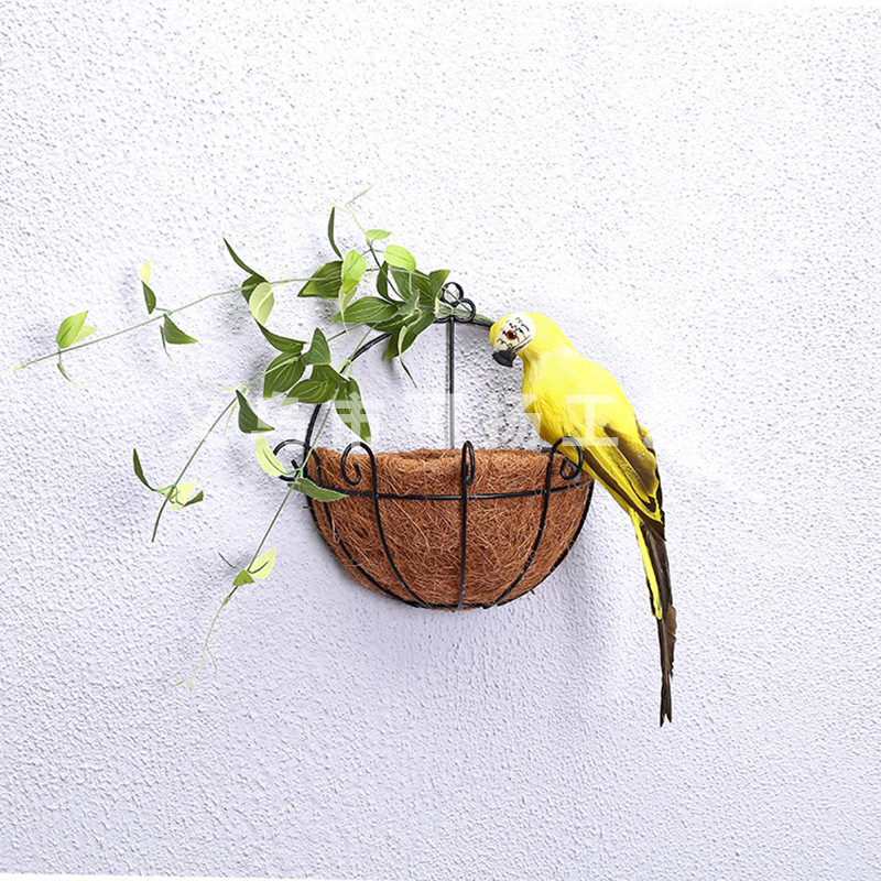 Simulated Parrot, Parrot, Simulated Bird, Pastoral Decoration, Feather Parrot Crafts, Gardening Decoration, Bird Wholesale