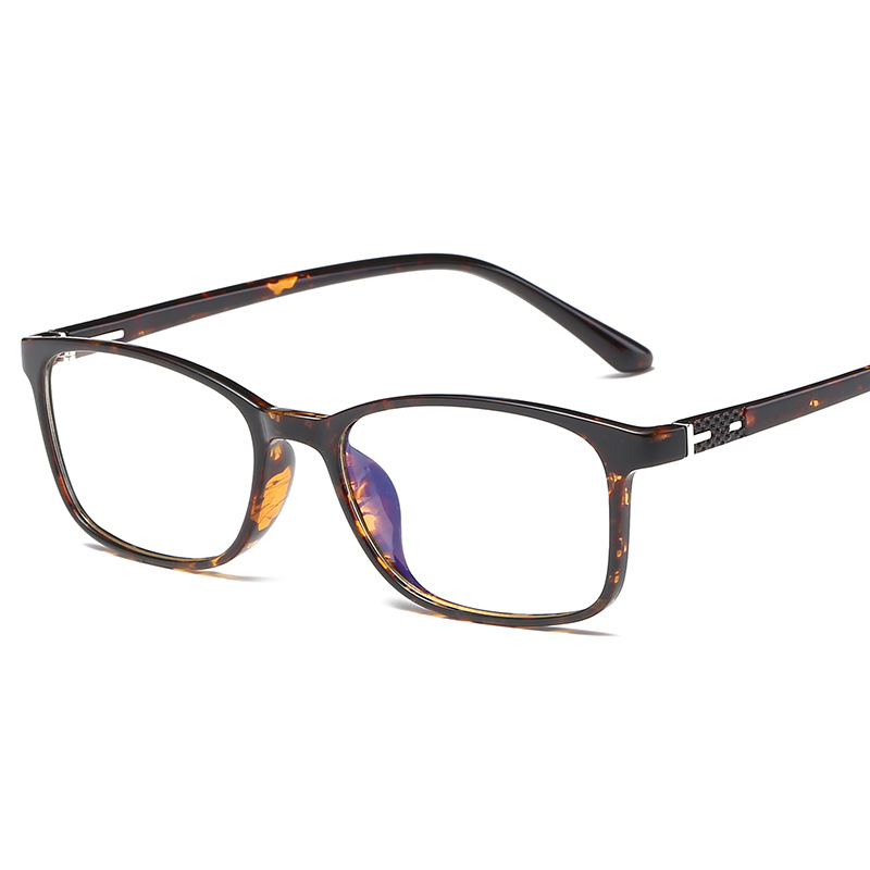 New Artistic 11736 Anti-blue Glasses Flat Glasses TR90 Goggles Men's and Women's Frame Glasses Can be Told