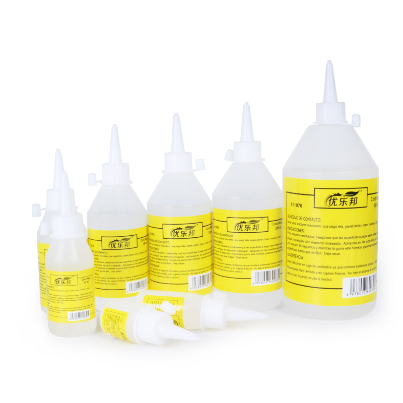 Children's diy alcohol glue 30ml non-woven handmade alcohol glue hemp rope button material transparent glue