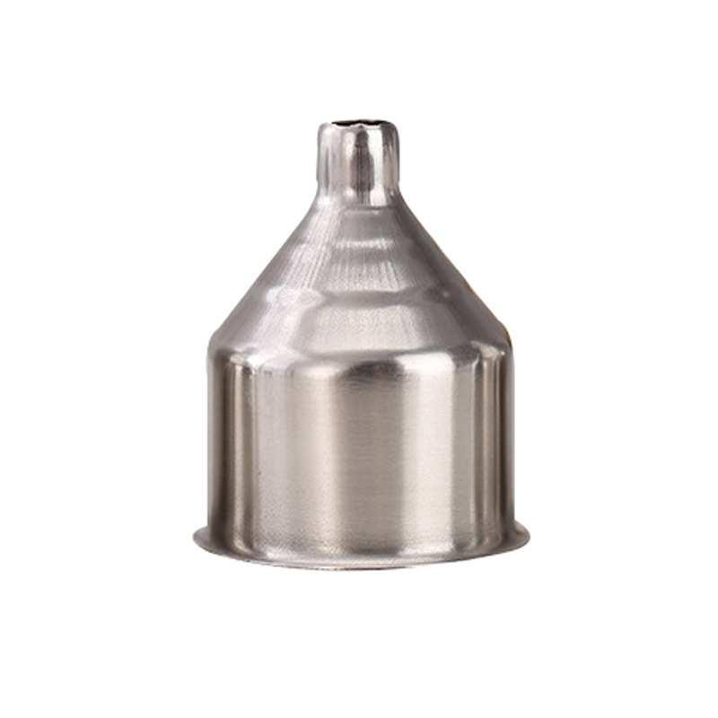 Wholesale Stainless Steel Shot Glass Small Funnel Large Wine Glass Large Funnel Flask Mini Special Metal Funnel Foreign Trade