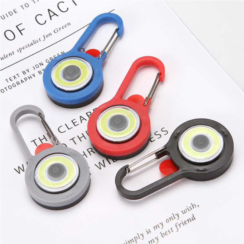 Factory Direct Sales Outdoor Small Hanging Lamp Multi-Functional Outdoor Lock Lamp Outdoor Backpack Lamp Tent Dropshipping Battery