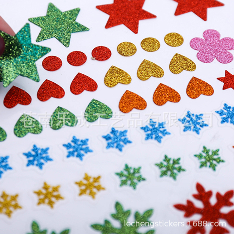 Stickers for Kidsren and Girls Cute Onion Pink Stickers Pvc Stickers Five-Pointed Star Heart Christmas Decoration Stickers DIY Stickers