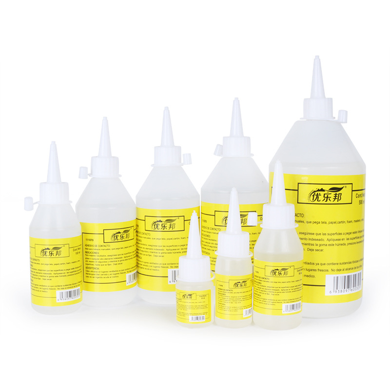 Children's diy alcohol glue 30ml non-woven handmade alcohol glue hemp rope button material transparent glue