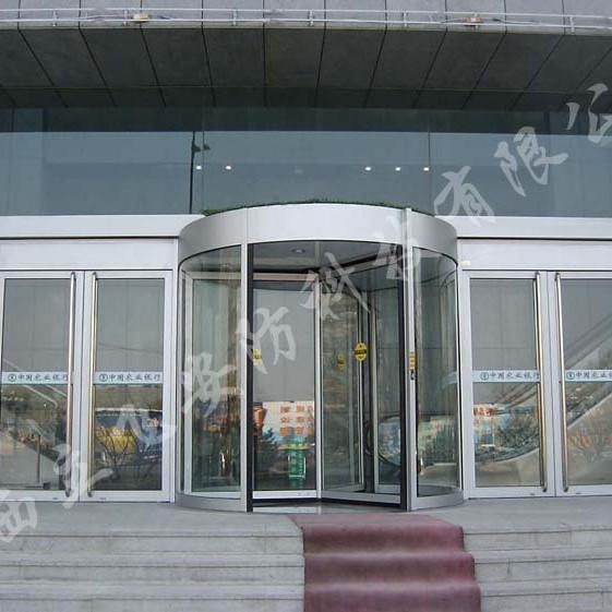 Gansu Henan Liaoning Jilin Heilongjiang Beijing Anhui Jiangsu Stainless Steel Imitation Copper Fluorocarbon Paint Revolving Door Manufacturer