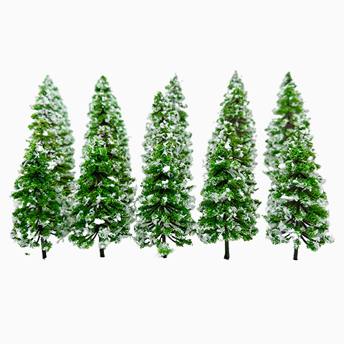 Sand Table Model Tree Mini Cedar Tree Scene Micro Landscape Small Tree Handmade DIY Landscaping Finished Plastic Cedar Tree