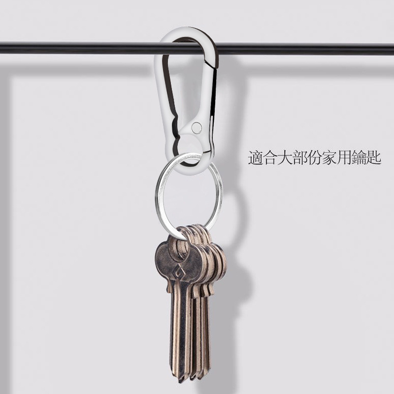 Men's Boutique Keychain Zinc Alloy Keychain Simple Car Key Pendant Creative Small Gift Manufacturer Wholesale
