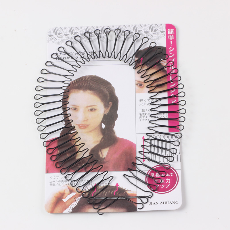 Korean Style Bangs Clip Front Hair Styling Hair Tool Bangs Heightening Broken Hair Clip Hair Fork Invisible Comb Fork Hair Comb