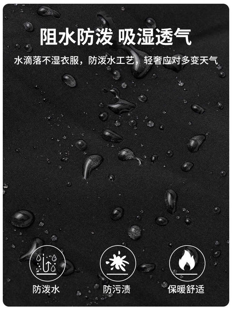 Charge clothes work clothes custom printed logo logistics express enterprise outdoor windproof rainproof windbreaker work coat men