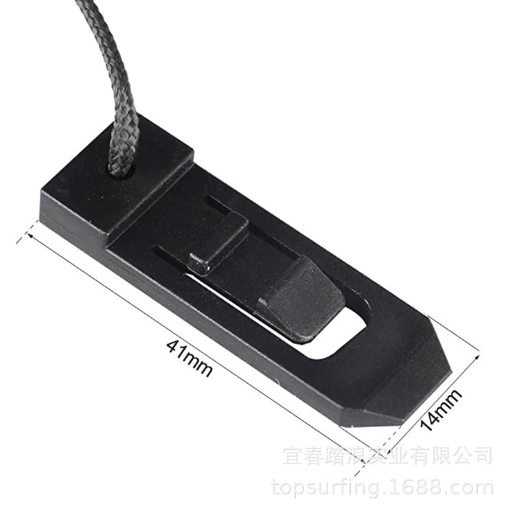 Water separator bolt spring buckle fixed tail rudder rubber boat paddle board base accessories surfboard fish fin buckle