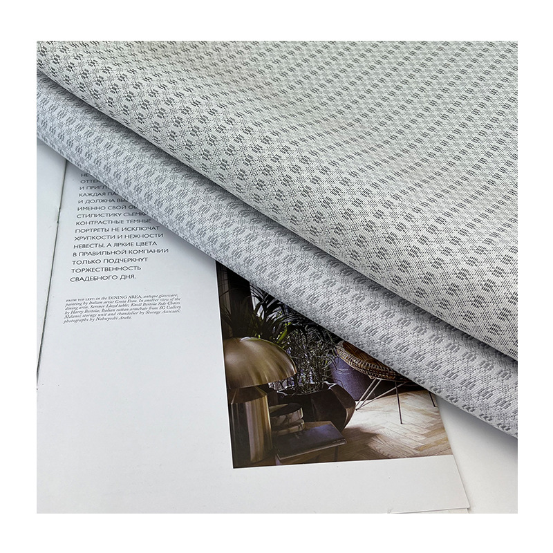 Curtain Fabric Wholesale High Precision Tablecloth Light Luxury High Sense Fabric Blackout Office Jacquard Curtain Fabric