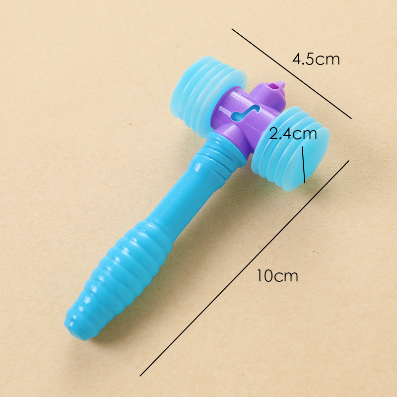 Children's BB hammer tapping hammer sounding hammer tapping can bring sound fun beating music parent-child toys wholesale
