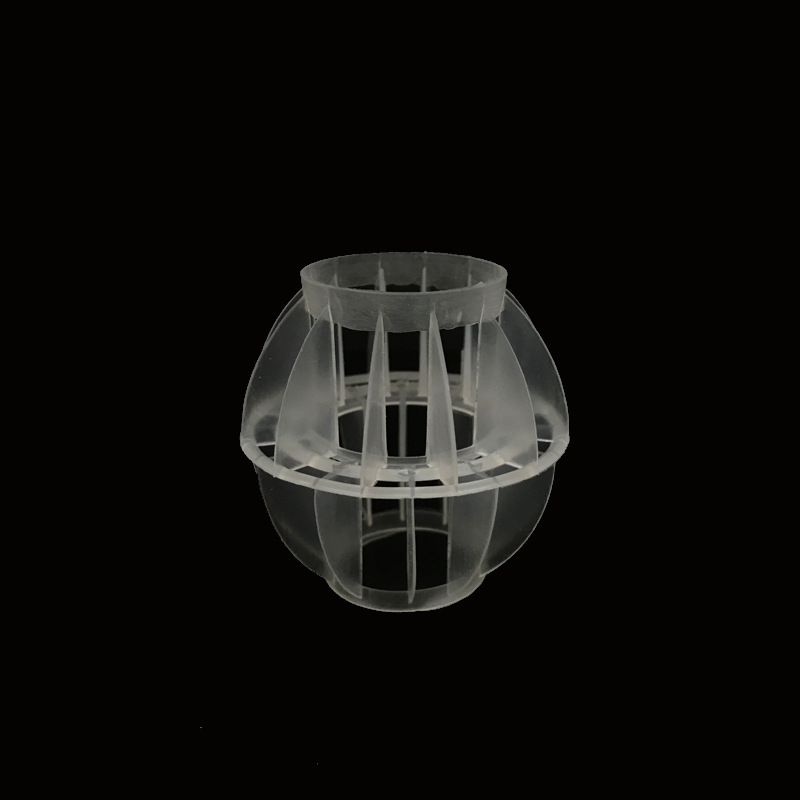 Spot Pp Multi-Sided Hollow Ball Plastic 50 Hollow Ball Spray Tower Filling Deodorizing Environmentally Friendly Porous Suspension Ball