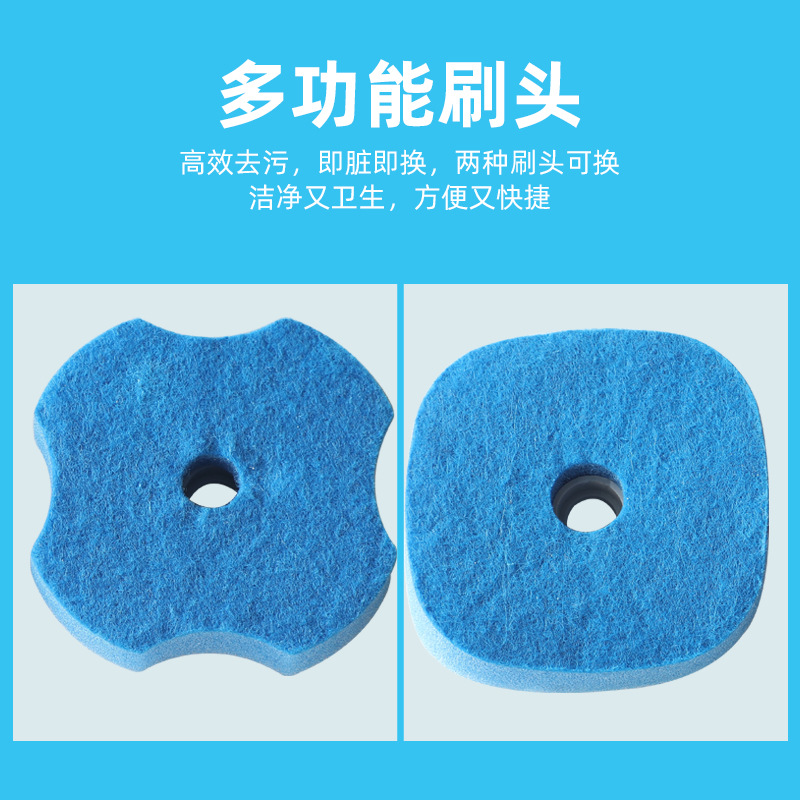 Disposable toilet brush replacement self-contained cleaner no dead angle decontamination household bathroom wall hanging cleaning brush