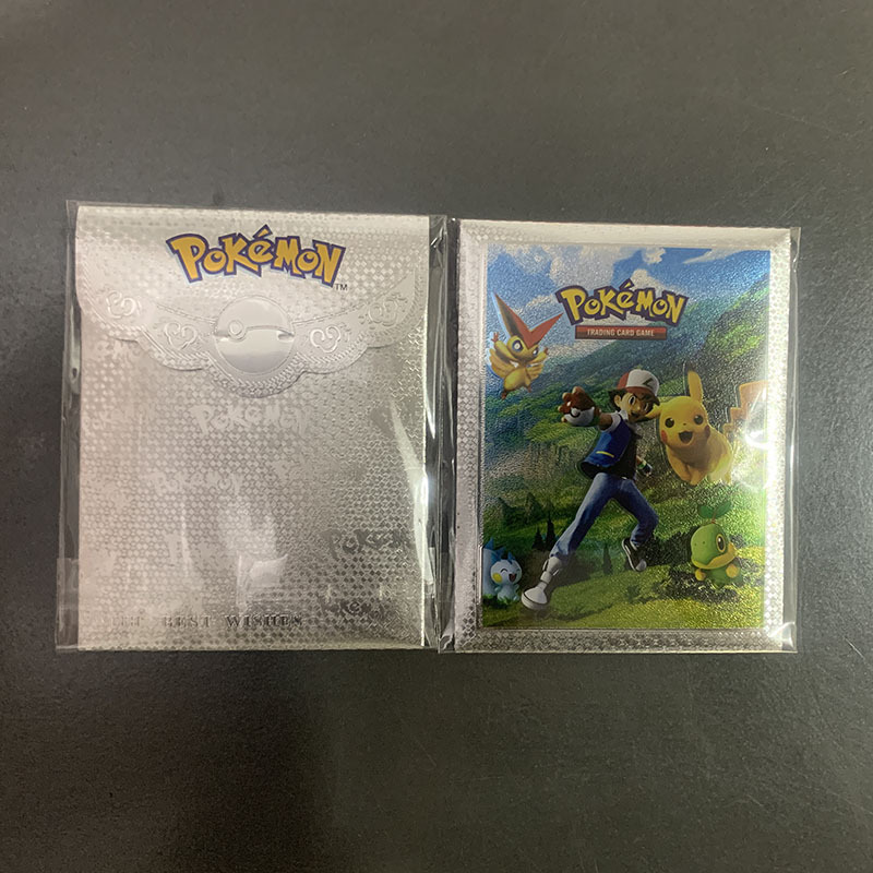 Cross-border Explosions Baokemeng Gold Foil Card Pokemon Card Pokemon Card Pokemon Card