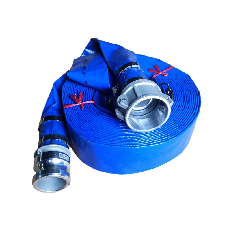 pvc hose coated plastic polymer high pressure irrigation mud pipe industrial agricultural water pump drainage pipe