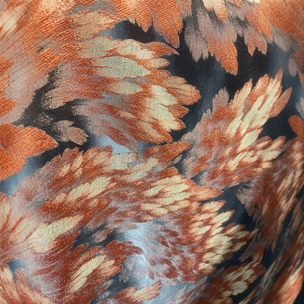 Jacquard Woven Satin Fabric 2.5m Wide Cotton Bedding Fabric Hotel Jacquard Fabric