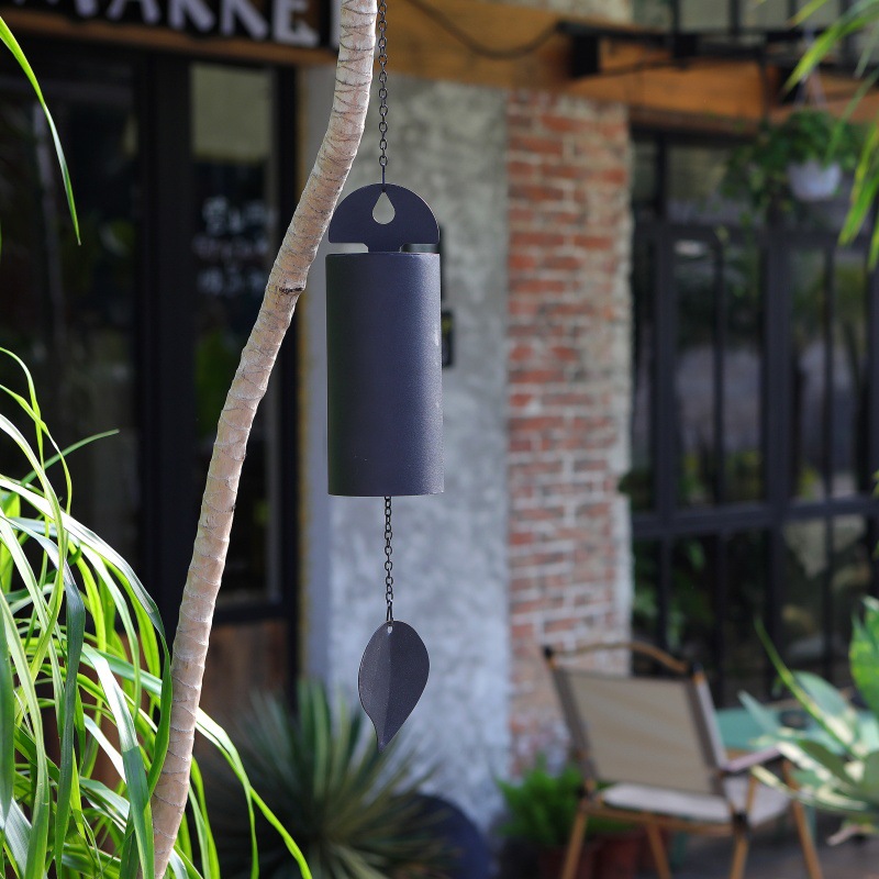 New Commemorative Wind Chime Music Aluminum Tube Metal Sympathy Hanging Ornament Gift European-Style Wind Chimes Cross Borders