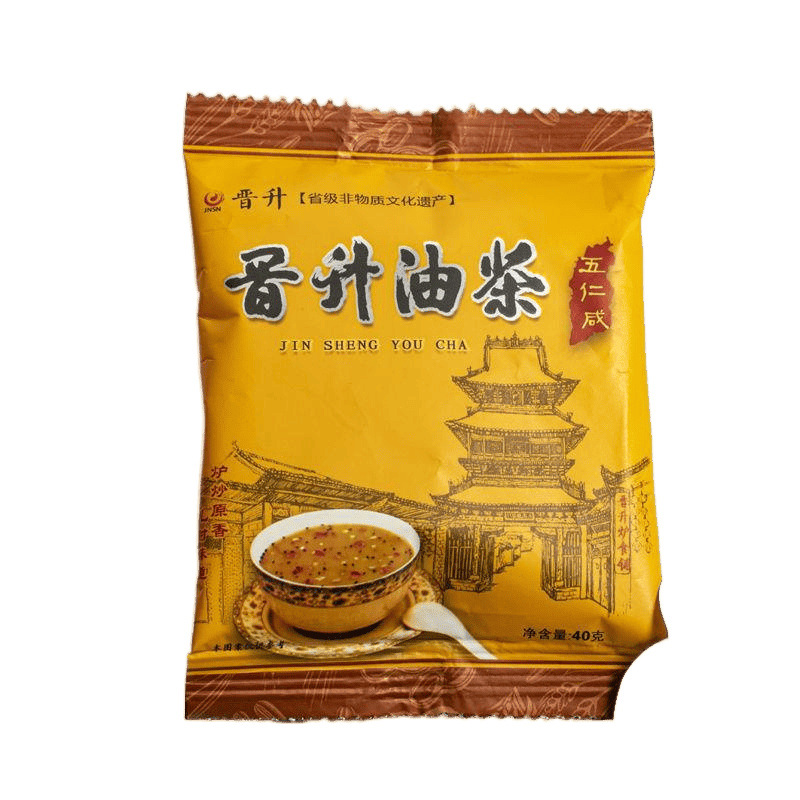 Camellia Oil Five-Nut Salty Oil Tea Noodles Eight-Treasure Sweet Beef Bone Marrow Small Bag Breakfast Shanxi Small Package Wholesale Manufacturer Dropshipping
