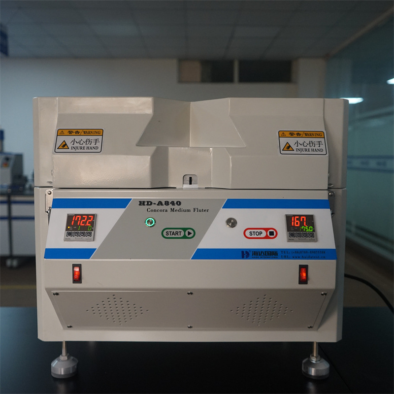 Factory Direct Supply Small Intelligent Digital Display Original Paper Groove Tester Corrugated Core Paper Flat and Vertical Pressure Strength Tester