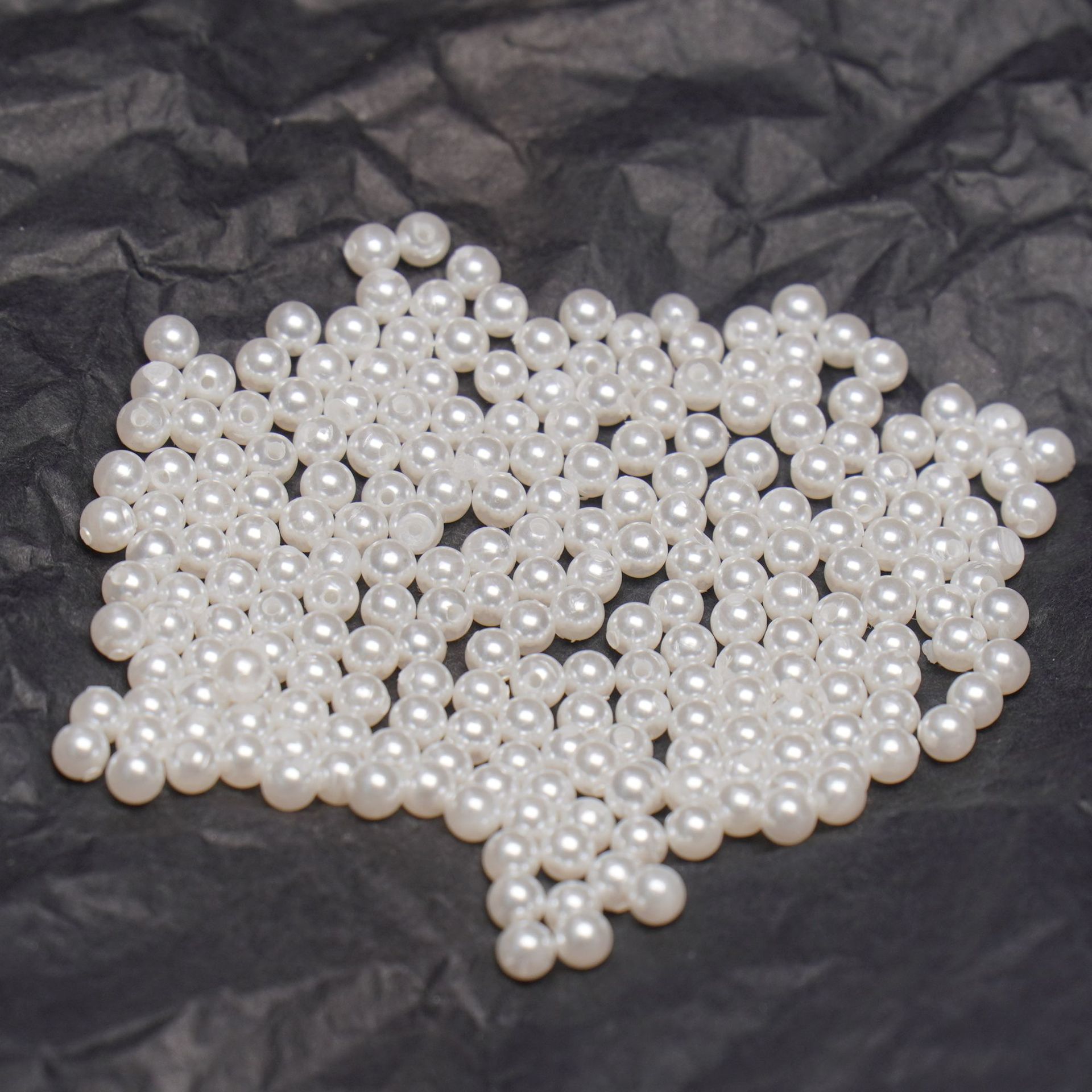 Acrylic tongue nail replacement ball imitation pearl lip nail ear bone nail accessories ball lip ring DIY spare ball puncture jewelry