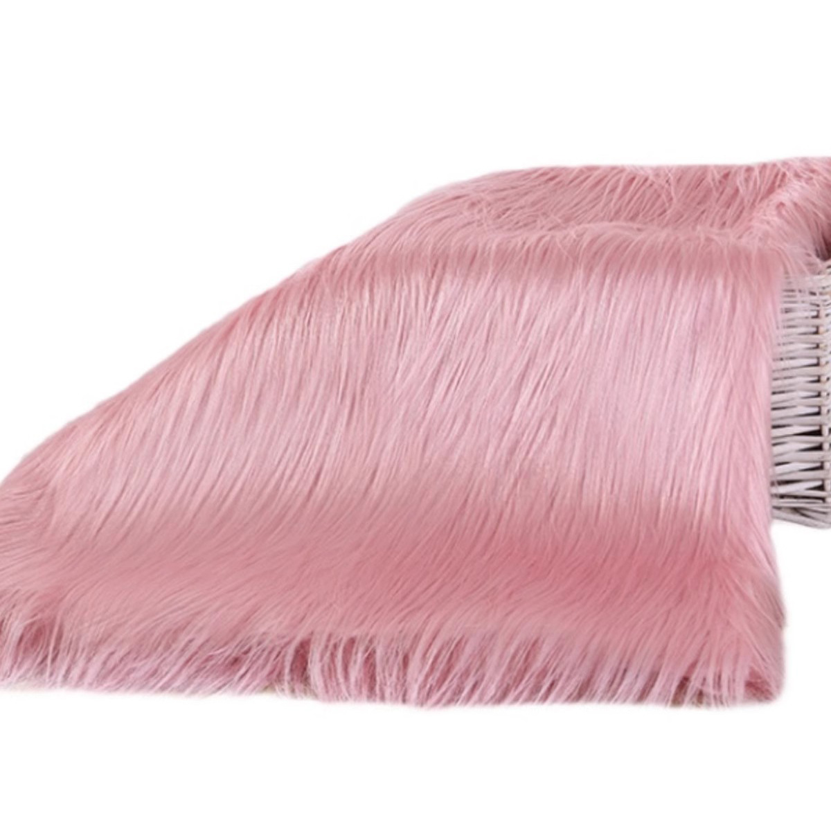 12cm Long Plush Fabric Handmade DIY Dopamine Theme Arrangement Little Monster Fluffy Fabric Photo Background Velvet Fabric