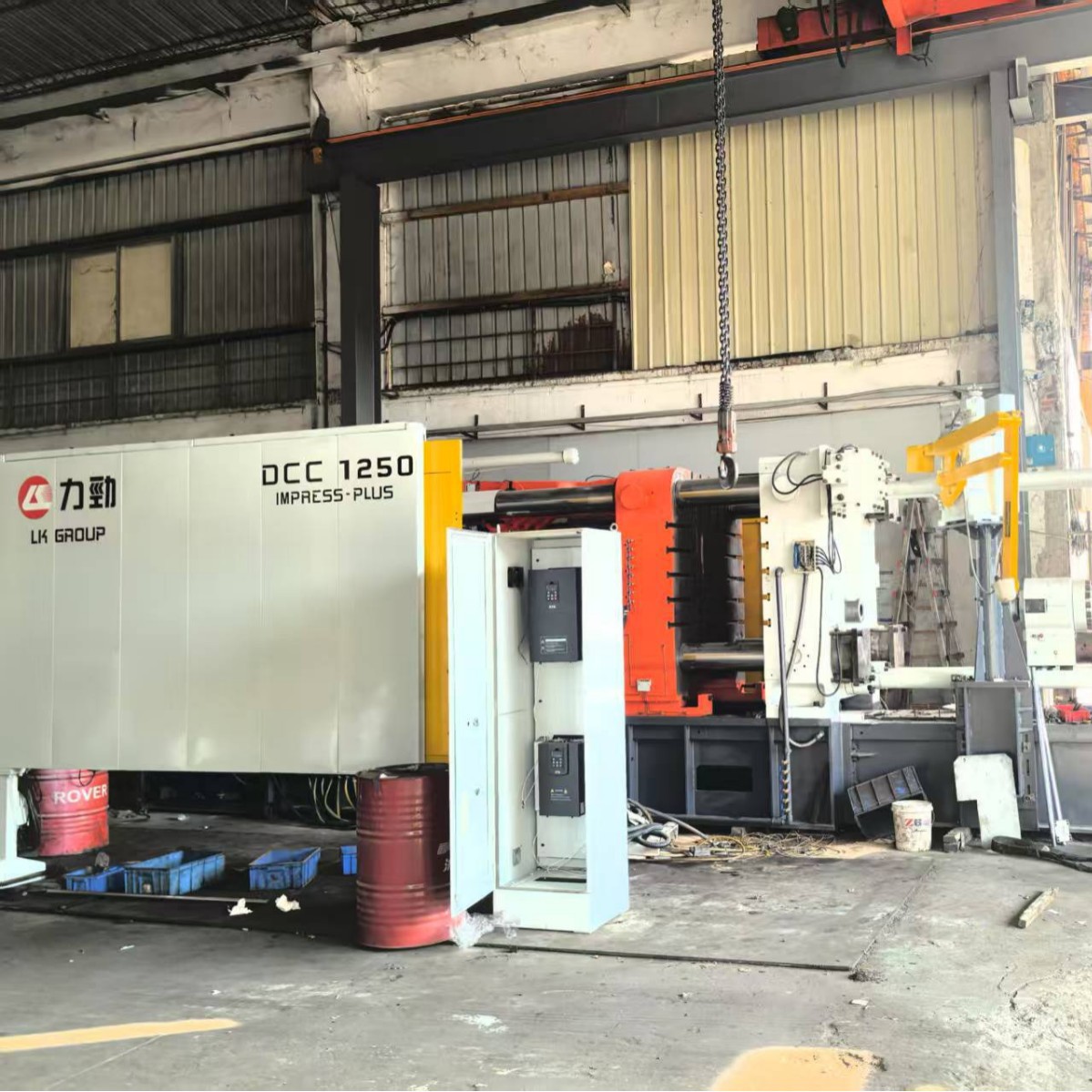 Li Jin Yi Mi Haitian 1250T Large Die Casting Machine Aluminum Alloy Cold Room Bedroom Heavy Duty Cold Room Die Casting Machine