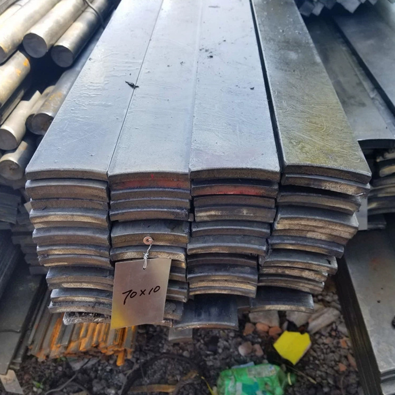 Q235B Cold-Pull Flat Steel Machinery Manufacturing Car Chemical Equipment Cold-Pull Bright Square Steel Flat Steel Bar Can Be Cut