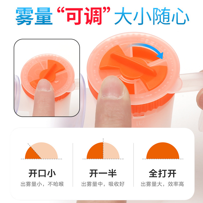 Lekang Atomizer Household Compressed Atomizer for Adults and Kidsren Household Cough Medical Digital Atomizer Same Style