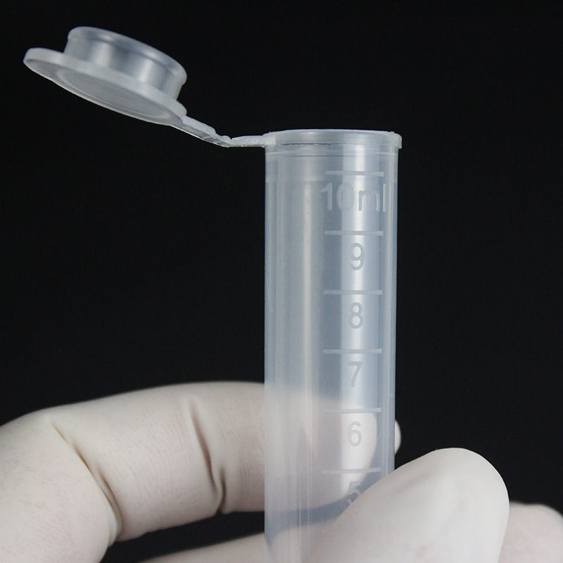 Disposable Plastic Bullet Anticoagulant Centrifuge Tube 0.5/1.5/2/5/10ml Biochemical Analysis Edtak2 Test