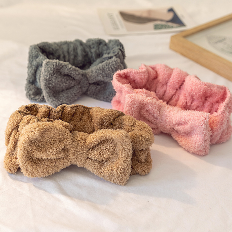 Женская резинка для волос, маска для умывания, специальная противоскользящая резинка, не намокает, не давит на челку, как у Люй Ифэй