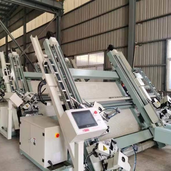 Broken Bridge Aluminum Cnc Four-Head Corner Machine Aluminum Alloy Door and Window Corner Extrusion Machine Single-Head Digital Knife Adjustment Corner Machine