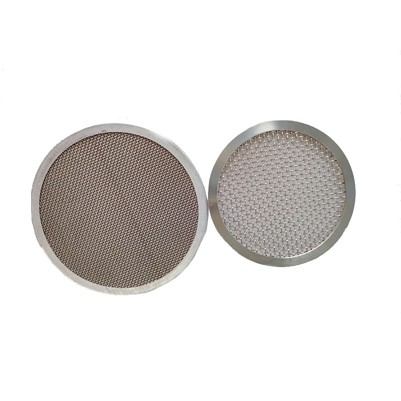 Stainless Steel Filter Shisha Filter Thickeneded Mat Type Mesh Metal Edge Mesh Dustproof Mesh Stainless Steel Disc