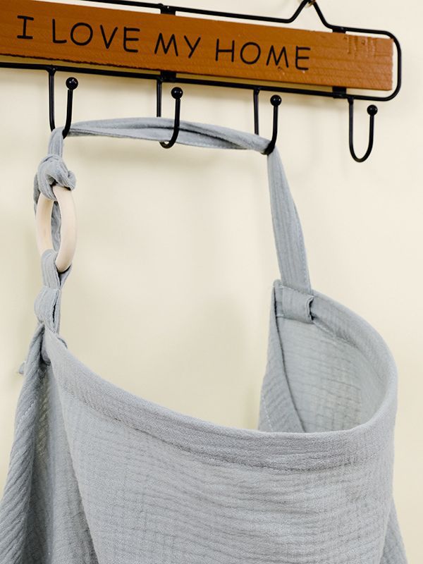 INS Double-layer Baby Cotton Blanket Cloth Feeding Cloth Shawl Feeding Overalls Going Out Anti-light Feeding Towel