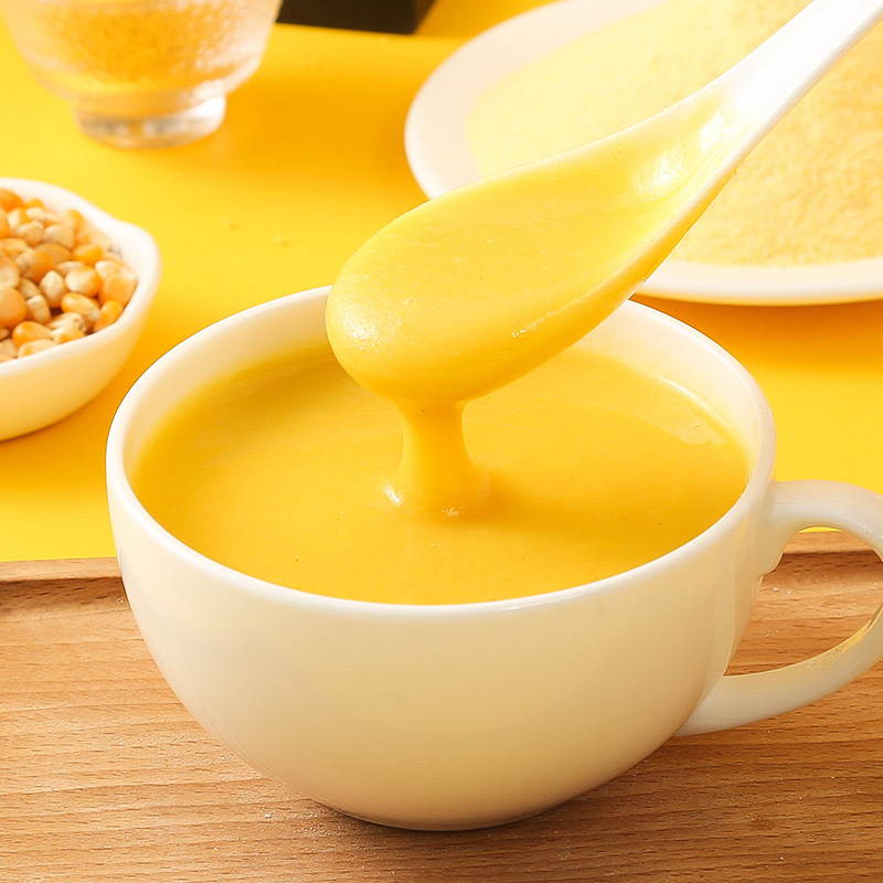 Original Yam, Kudzu, Corn Paste, Yam Coarse Grain Ready-To-Eat Breakfast Corn Flour, Low-Fat Meal Replacement Powder 500g for Delivery