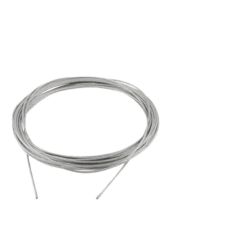 [Wholesale] Package Plastic Stainless Steel Wire Rope Wrapped with Rubber Invisible Protective Net with Nylon Pvc Teflon Teflon