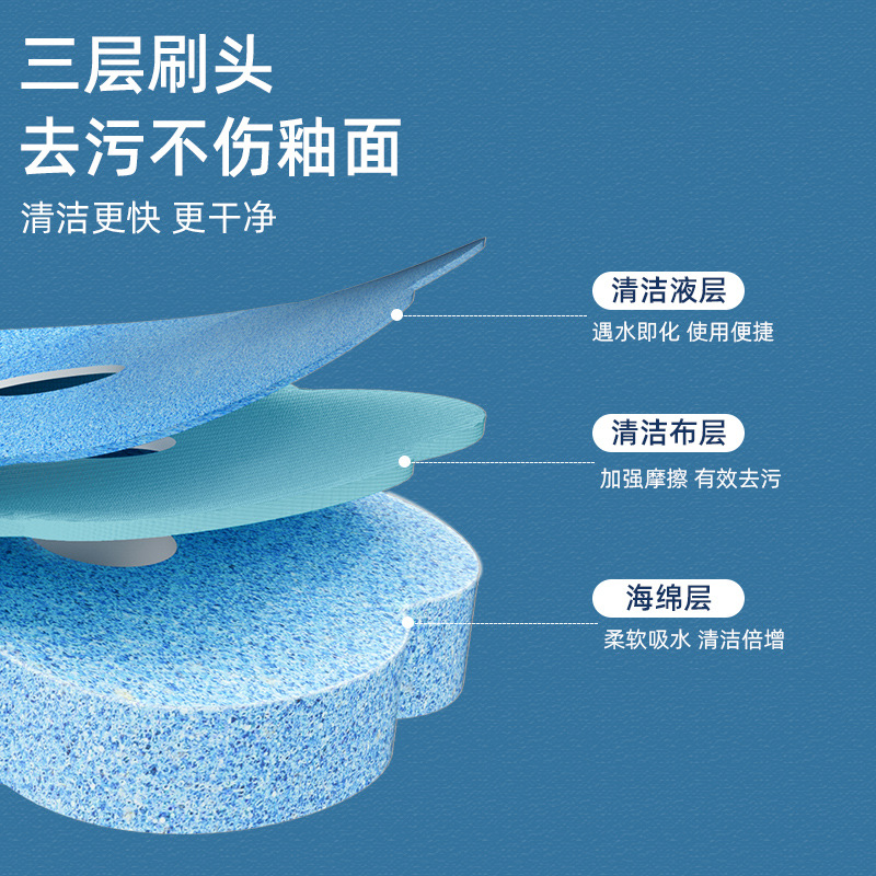 Home Disposable Toilet Brush Toilet Toilet Throwable Disposable Brush Cleaning Toilet Brush