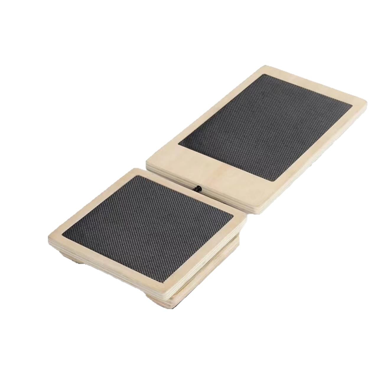 Spot Solid Wood Inclined Pedal Stretching Board Wooden Posture Corrector Calf Foot Stretching Board Straight Leg Standing Stretching Board