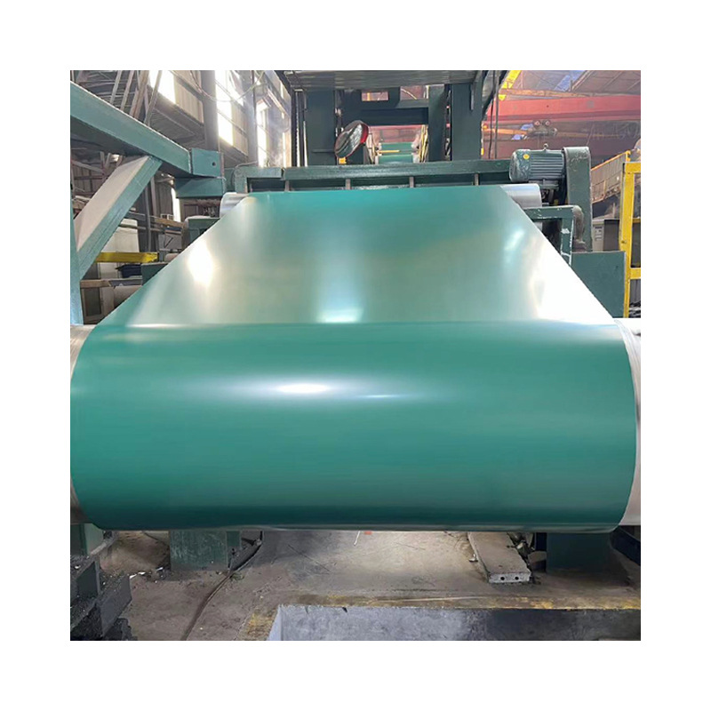 Green Colorfuled Coating Roll, Colorfulful Pattern High Gloss Coating Roll, Construction Site Enclosure Factory Construction Exterior Colorful Coating Roll