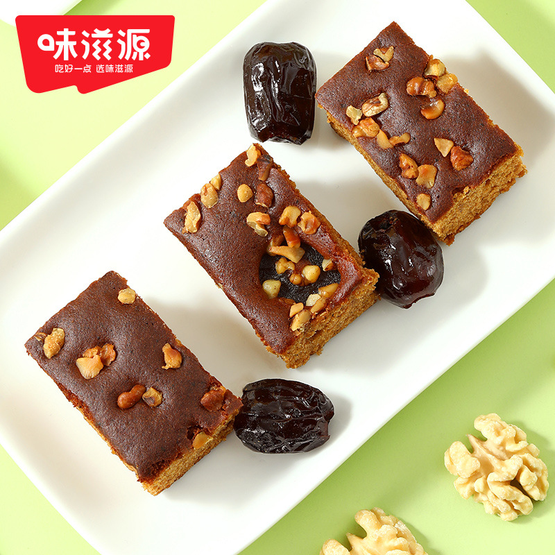 Weiziyuan walnut red date cake 400g snack breakfast full belly bread leisure office snack products