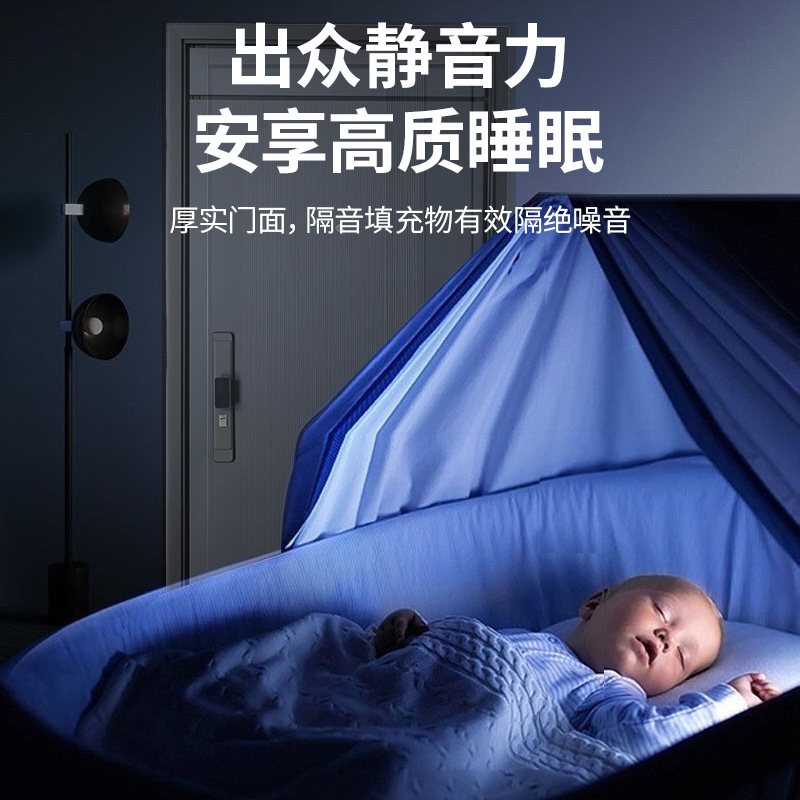 Household Soundproof Class a Anti-Theft Door Double Door Rental House Home Security Door Villa Entrance Door Wholesale