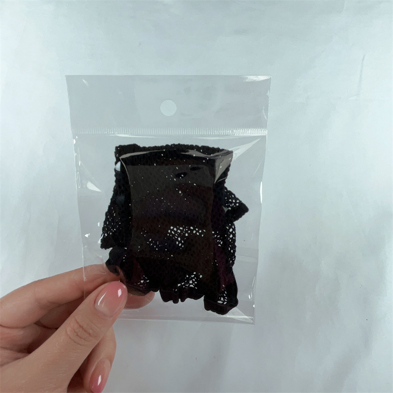 Wig Hair Net Invisible Mesh Cover Hair Set Two-end High Elastic Head Long and Short Hair Universal Mesh Cover Fixed Hair Pressure Cap