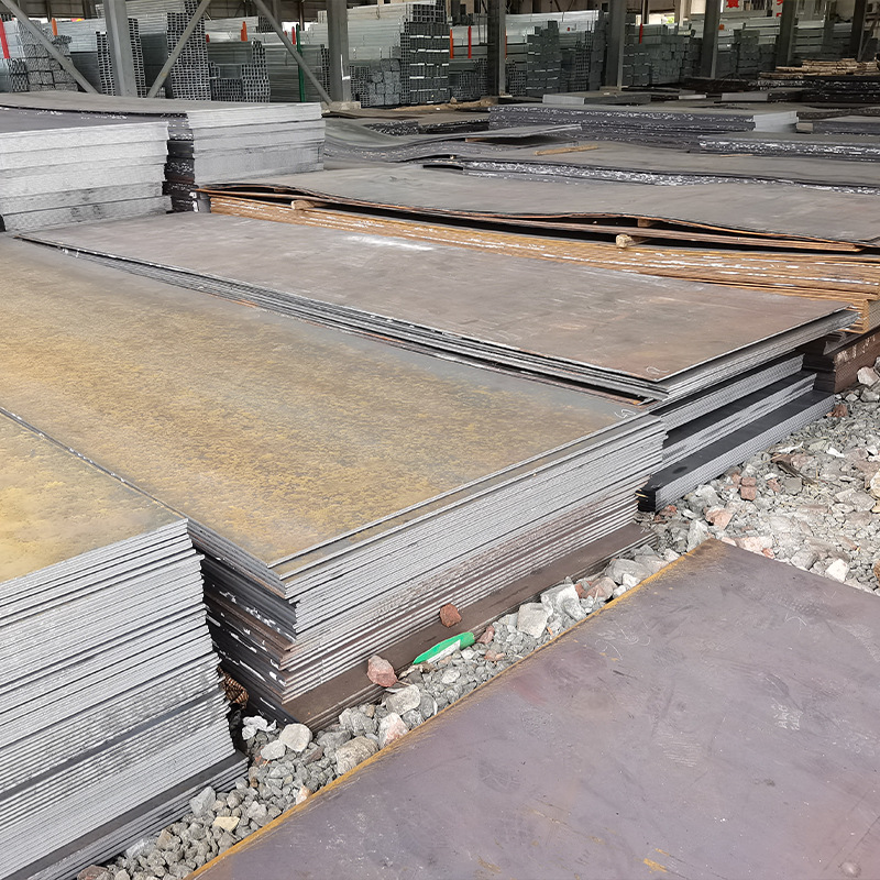 Foshan manufacturers steel plate hot rolled plate medium thick plate open flat hot rolled steel plate q235b steel plate cutting large favorably