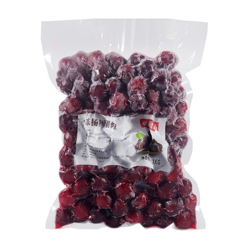 Fresh waxberry fruit meat 1kg frozen waxberry quick-frozen fruit particle milk tea shop drinks fruit tea raw materials