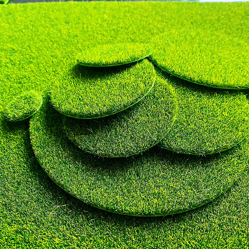 Simulation Turf Round Micro Landscape Moss Artificial Fake Moss DIY Fleshy Bonsai Turf Decorative Flocking Moss
