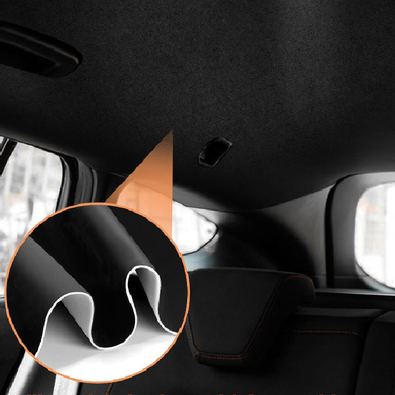 96*60inch Car Ceiling Suede Composite Sponge Cloth Car Ceiling Cloth 4mm Suede