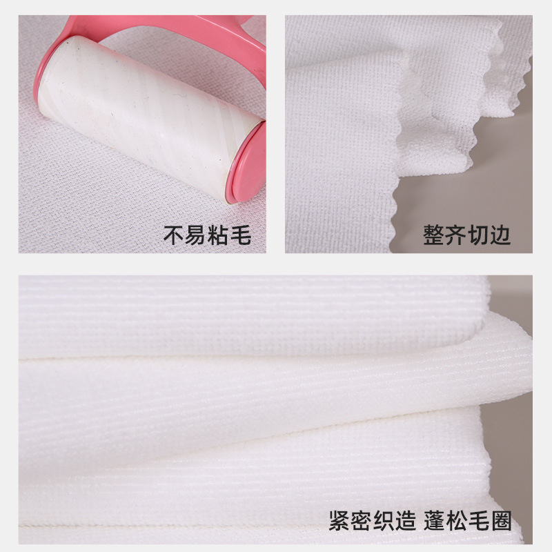 Disposable White Towels for Hotels, B&Bs, Disposable Foot Massage Towels, Customizable Logo Beauty Salon Towels