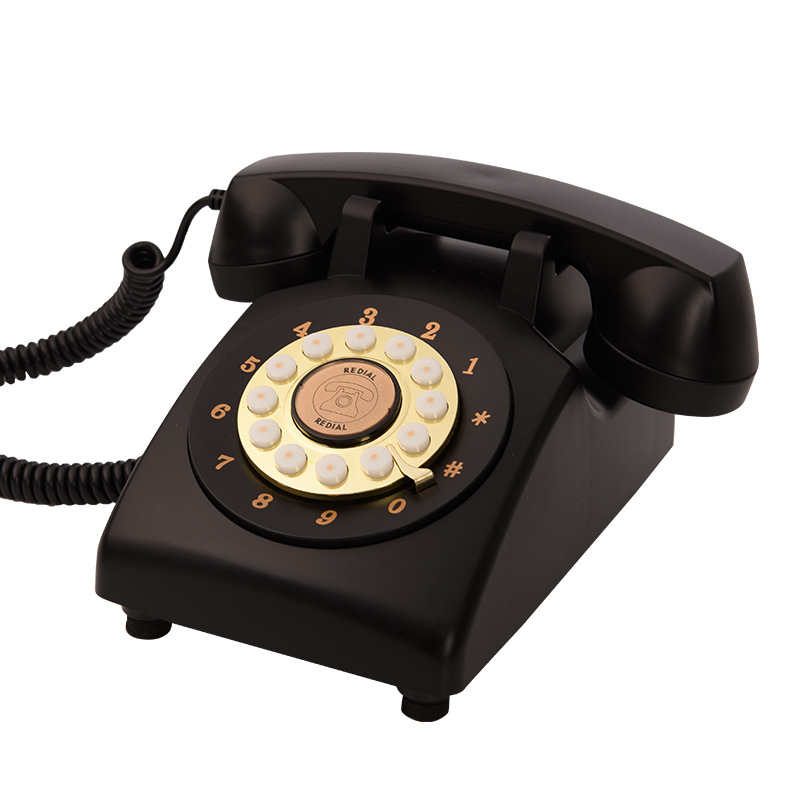 Cross-Border European Retro Wedding Audio Guestbook Birthday Party Voice Blessing Message Decoration Telephone Automatic