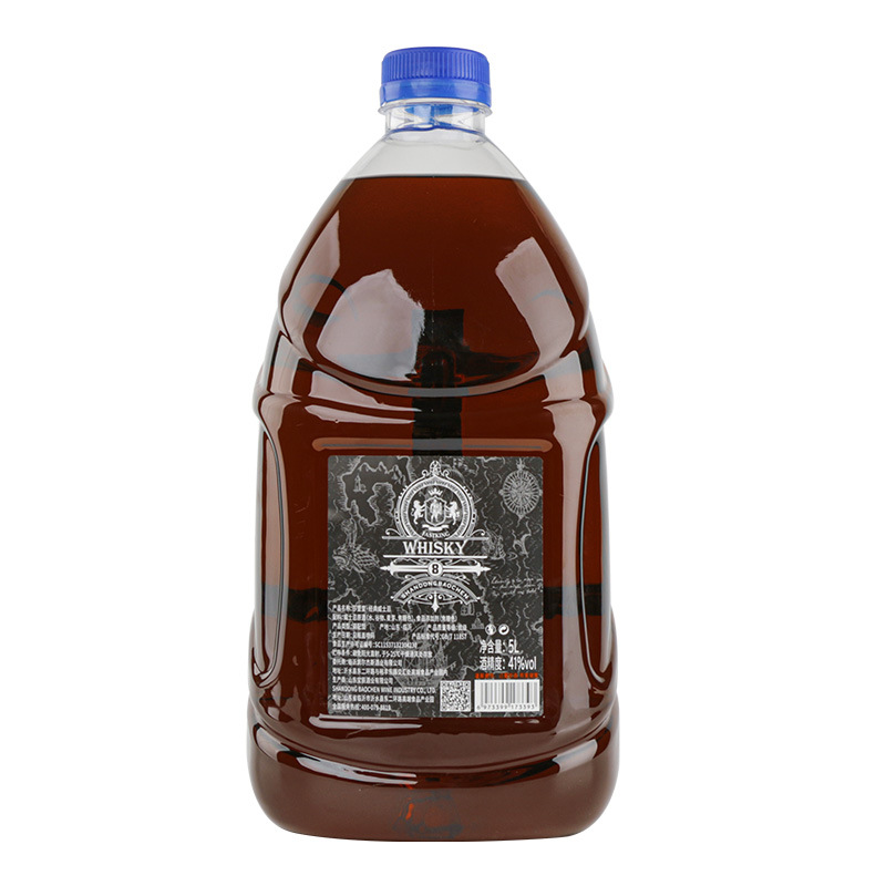 Barreled Foreign Wine 5L Vodka Whiskey Gold Wine White Rum Brandy Bar Mixing Base Wine Water Wine
