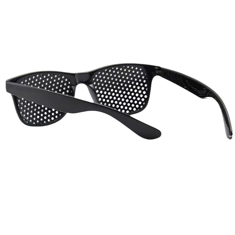 Vision correction glasses small hole rice nail eye protection glasses pinhole glasses certification to ensure the adjustment of various poor vision