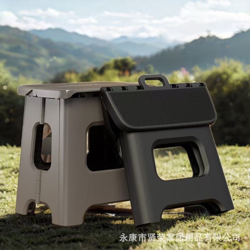 Складной стул для взрослых, утолщенный пластиковый портативный низкий стул, детская скамейка, портативный рыболовный стул для кемпинга